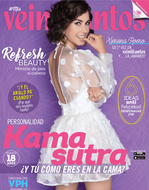 Gracias a Revista Veintantos - Indra Ecosmética 