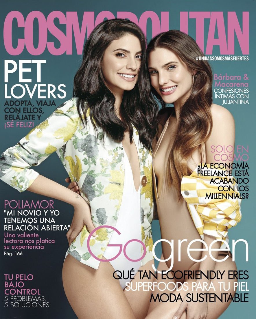 ¡Nuestro azulito salió en Revista Cosmopolitan! - Indra Ecosmética 