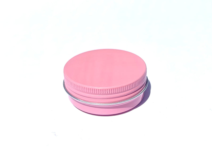 Lata aluminio rosa mediana